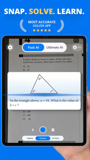 PhotoSolve: AI Homework Helper screenshot