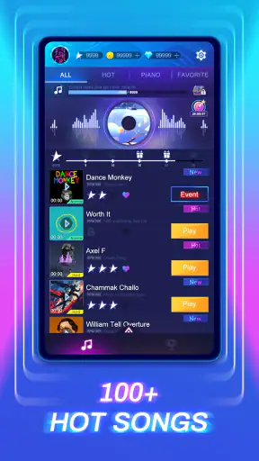 Piano Fire 2: Slide Challenge screenshot