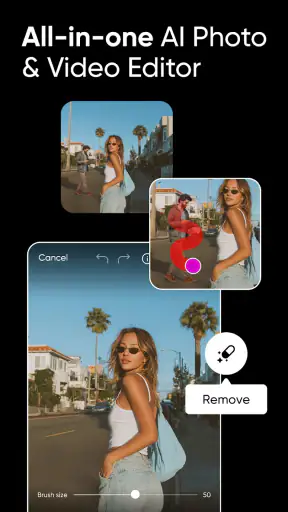 Picsart AI Photo Editor, Video screenshot