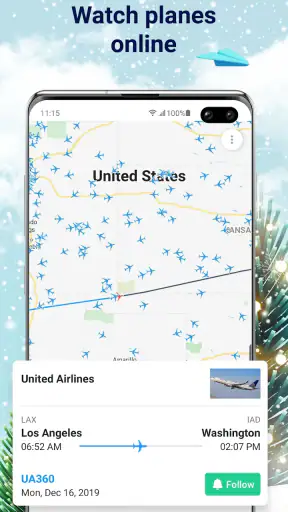 Planes Live - Flight Tracker screenshot