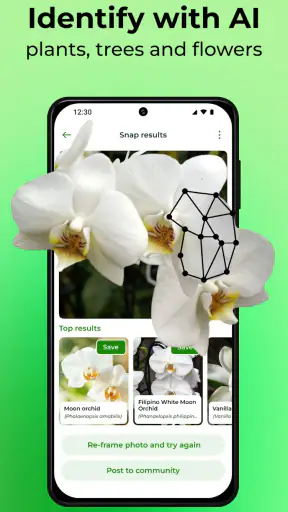 PlantSnap: plant identifier screenshot