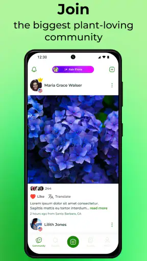 PlantSnap: plant identifier screenshot