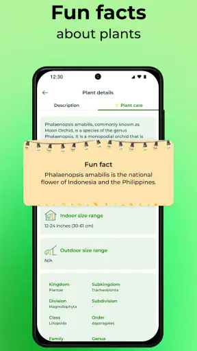 PlantSnap: plant identifier screenshot