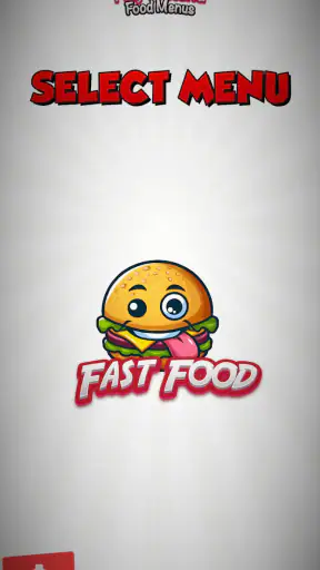 Play Pretend Food Menu screenshot