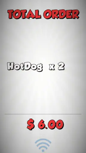 Play Pretend Food Menu screenshot