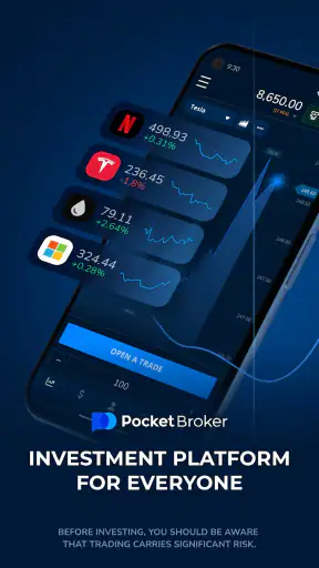Pocket Broker - trading screenshot