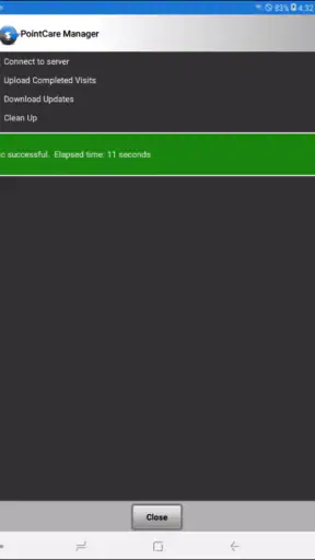 PointCare screenshot