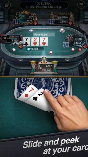 Pokerrrr 2: Texas Holdem Poker screenshot