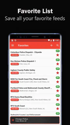 Police Scanner 5.0 screenshot