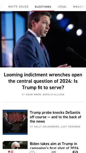 POLITICO screenshot