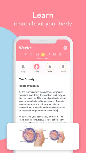 Pregnancy Tracker: amma screenshot