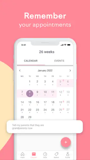 Pregnancy Tracker: amma screenshot