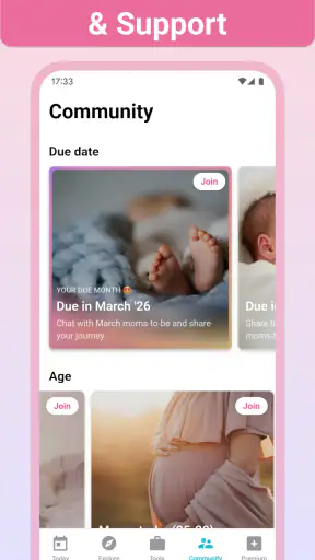 Pregnancy + | Tracker App screenshot