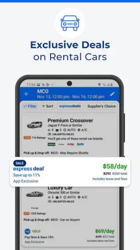 Priceline: Hotel, Flight & Car screenshot