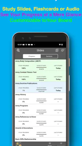 PROmote - Army Study Guide screenshot