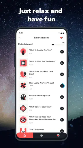 Psychological Assessment Test screenshot