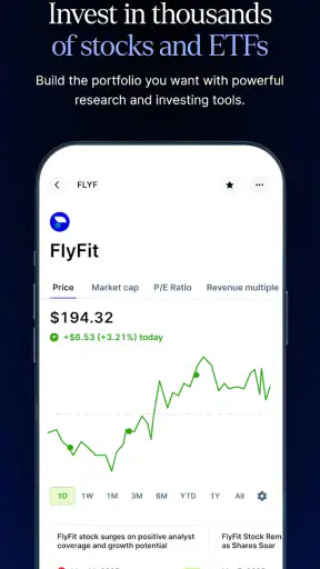 Public – Stocks and Options screenshot