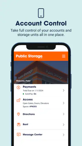 Public Storage screenshot