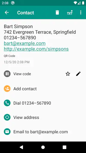 QR & Barcode Reader screenshot