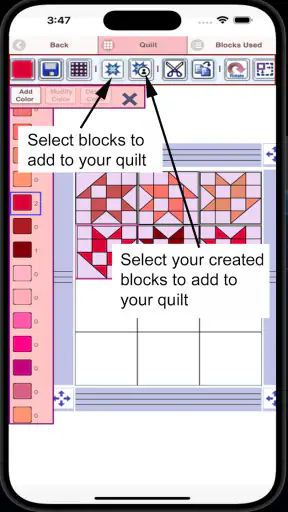 Quilt Creator screenshot