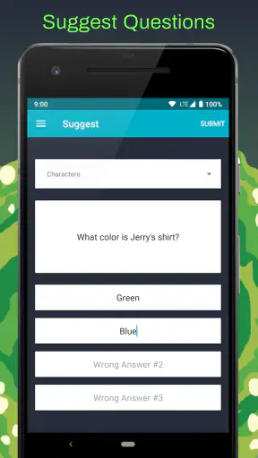 Quiz for Rick and Morty screenshot
