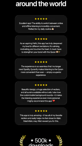 Quran Audio Player: Quranify screenshot