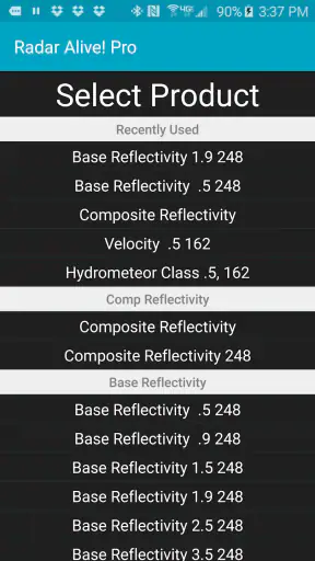 Radar Alive Pro Weather Radar screenshot