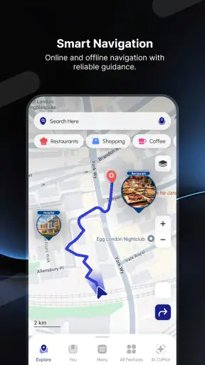 Radar GO-X: HUD, GPS, Maps screenshot