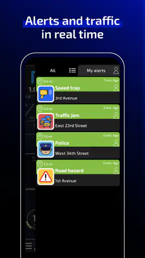 Radarbot Speed Camera Detector screenshot