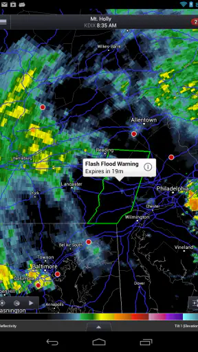 RadarScope screenshot