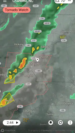 RadarX: Weather Radar/Forecast screenshot