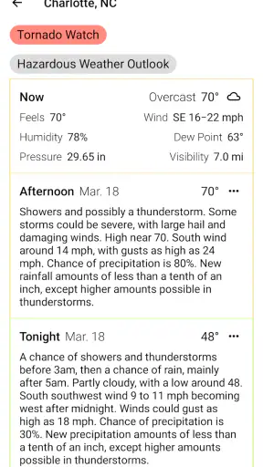 RadarX: Weather Radar/Forecast screenshot