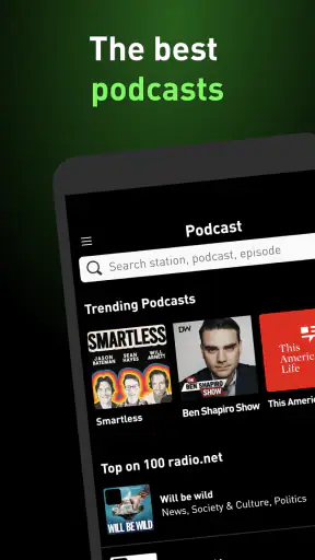 radio.net - AM FM Radio Tuner screenshot