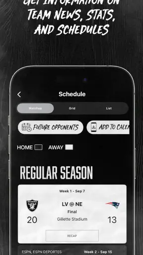 Raiders + Allegiant Stadium screenshot