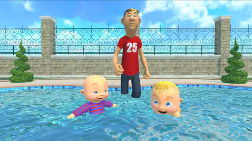 Rainbow Prank: Hide Daddy screenshot