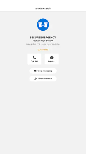 Raptor Alert screenshot