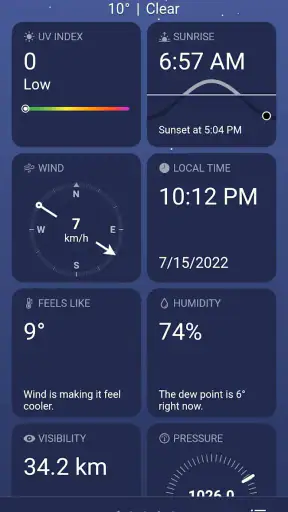 Real Weather screenshot