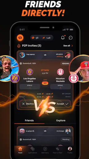 ReBet: Social Sports & Casino screenshot
