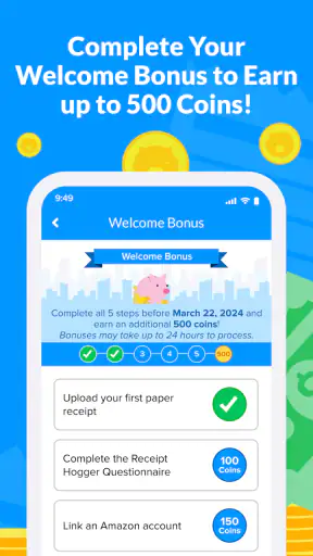 Receipt Hog: Cash for Receipts screenshot