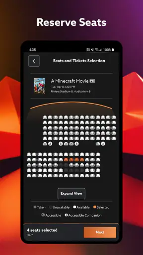 Regal: Tickets and Showtimes screenshot