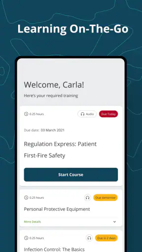 Relias Learner screenshot
