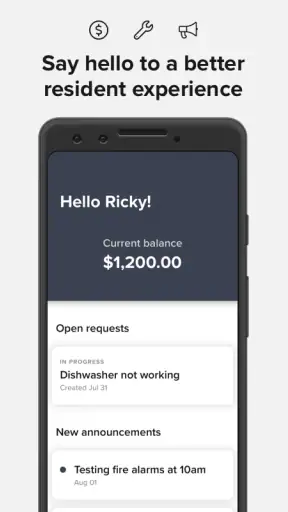 Resident Center screenshot