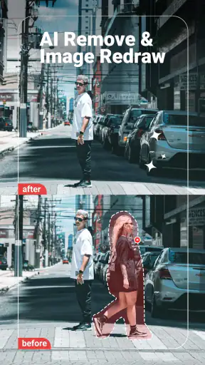 Retouch Remove Objects Editor screenshot