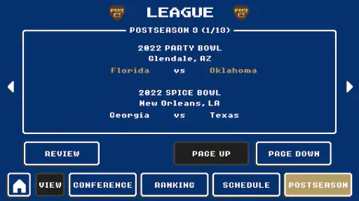 Retro Bowl College screenshot