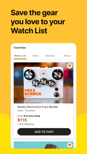 Reverb: Buy & Sell Music Gear screenshot