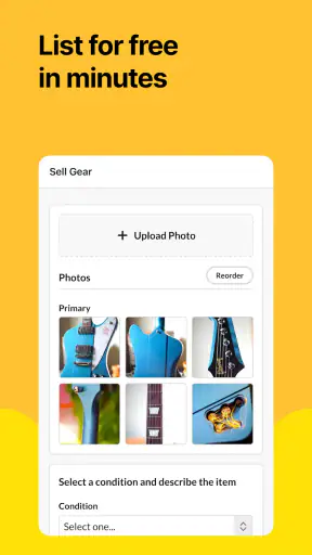 Reverb: Buy & Sell Music Gear screenshot