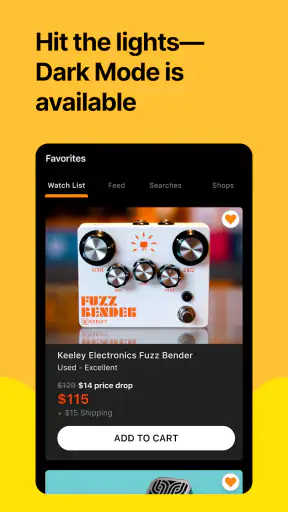 Reverb: Buy & Sell Music Gear screenshot