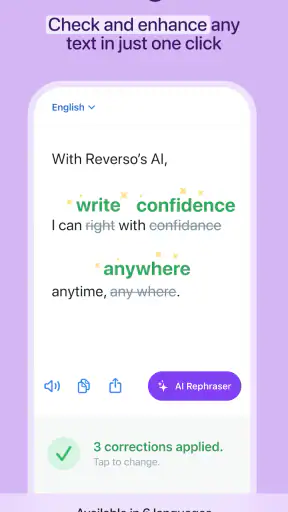 Reverso Translate and Learn screenshot
