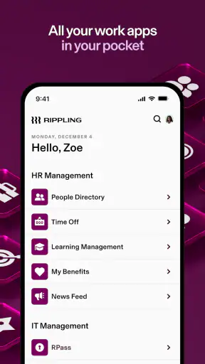 Rippling - HR, IT & Finance screenshot