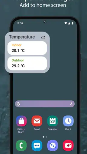 Room Temperature Thermometer screenshot